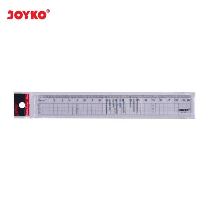 Gambar Joyko RL-P20 Penggaris Transparan Plastic Ruler 20 cm dari Namawarna Kota Bandung Tokopedia