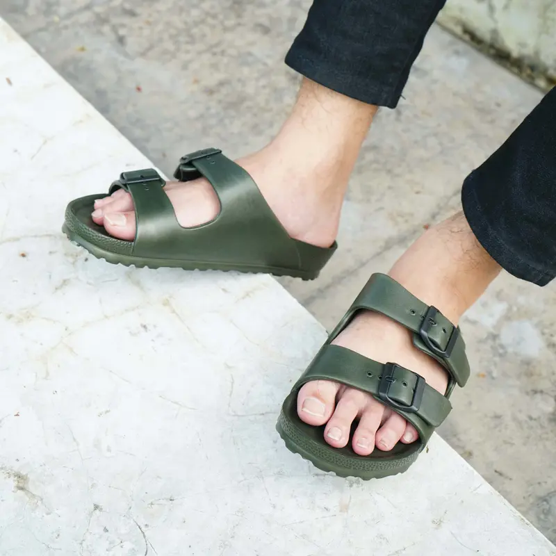 Declan sandal Pria 06-019 Birkin No Box Black Sendal Jepit 6
