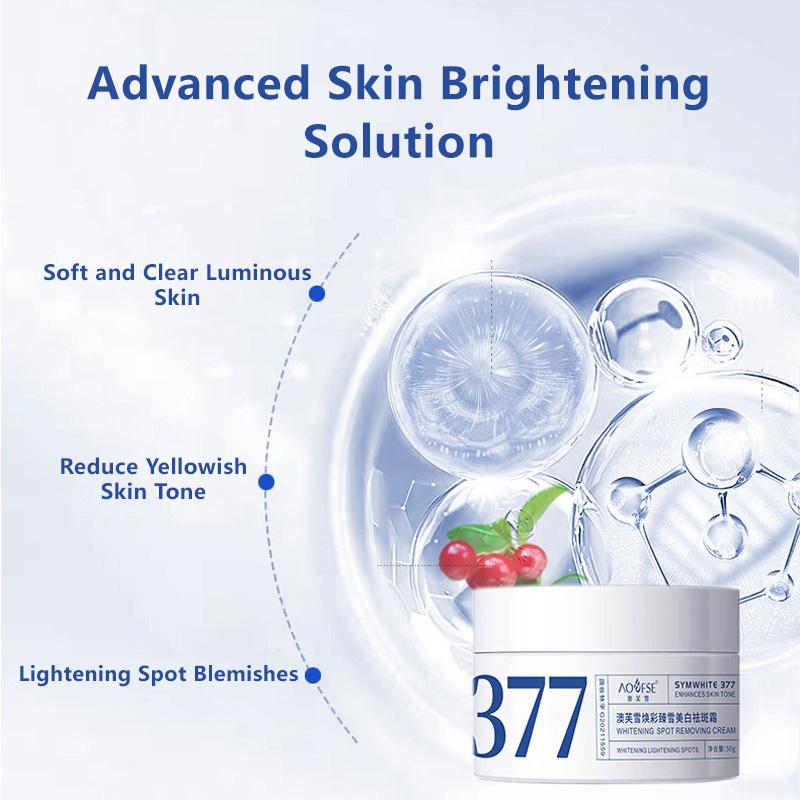 Product Introduction of 377 Snow Whitening Cream Freckles Removal Reduce Dark Spot 26