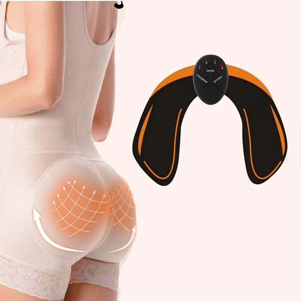 Electric Hip Massager, Multi-mode Multi-speed Adjustable Hip Muscle Trainer, Professional Fitness Equipment for Home Gym