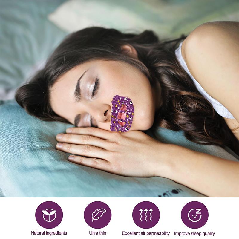 Product Introduction of 30pcs Kids Mouth Tape For Sleeping Anti  Sleep Strips Anti  Sleep Tape Sleep Better Nose Breathing Improved Sleep 18