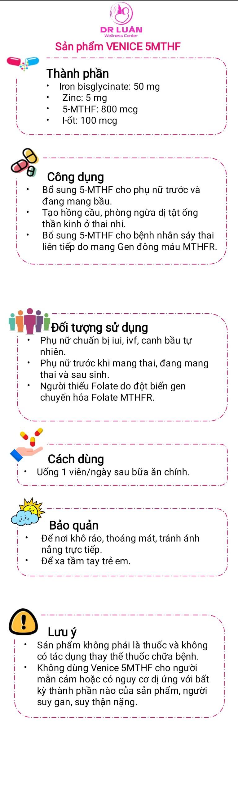 Product Introduction of Combo Bà Bầu: Thực Phẩm Bảo Vệ Sức Khỏe Cho Bà Bầu Kidimam, Sắt Ferrolip, Canxi Menacal, 5MTHF Bổ Sung Trước, Trong và Sau Thai Kỳ 2