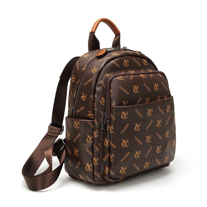 Product Introduction of Women's Backpack 2024 New Fashion Backpack High-end Women's Bag Korean Style Trendy Travel Casual Versatile Bag 15