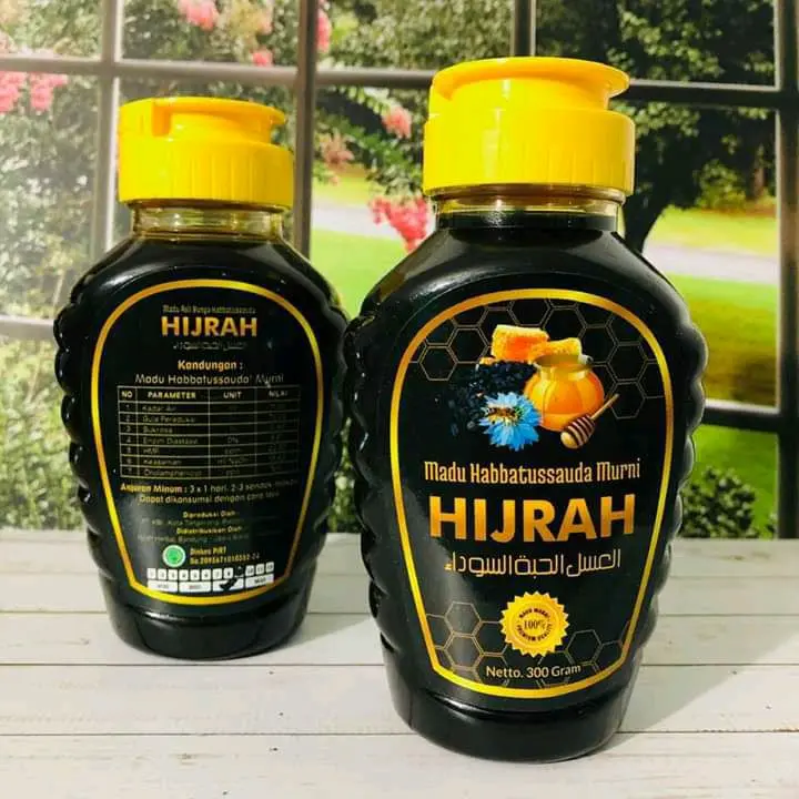 UEA Madu Habbatussauda Hijrah Murni (membantu meningkatkan imun)