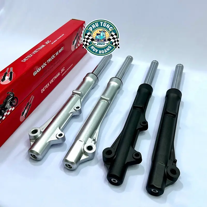 Phuộc trước WAVE RS 100 đĩa lõm - WAVE Rsx 100 - WAVE S100 - WAVE Repsol… [CHÍNH HIỆU DETEX VIETNAM JSC] (1 cặp) phụ tùng sử dụng cho xe hãng HONDA 4
