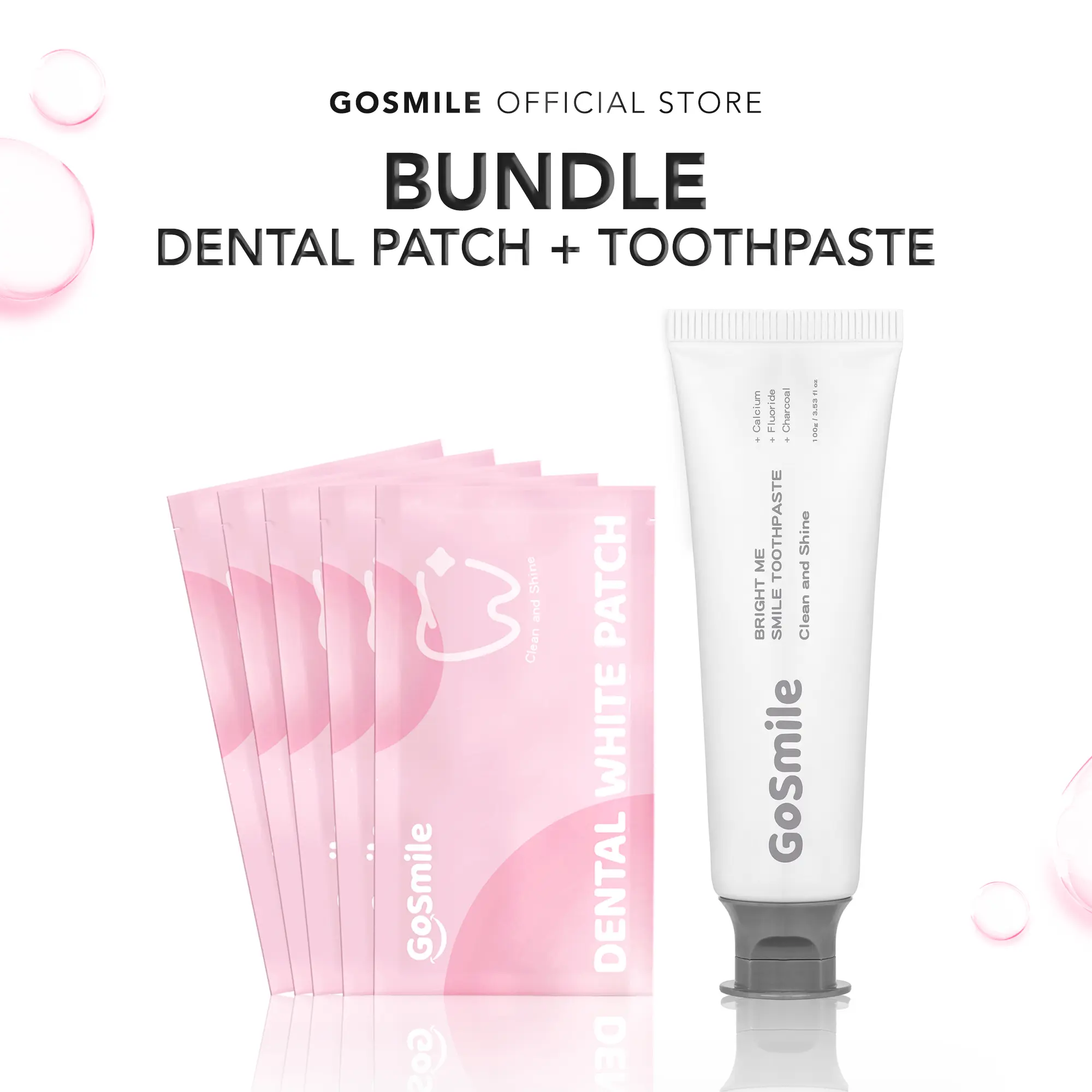 Go Smile BUNDLE Dental Patch dan Toothpaste - Toothcare Kit Lebih Hemat ...