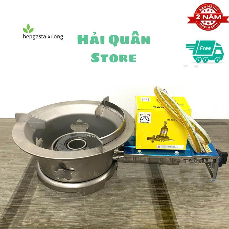 Bếp gas khè công nghiệp inox - bếp gas công nghiệp công suất lớn bếp acn bộ bếp office furnace bếp nhôm bếp gas