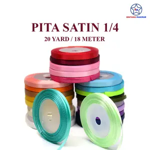 Pita Satin 1/4inch (0.6 cm) 20Yard