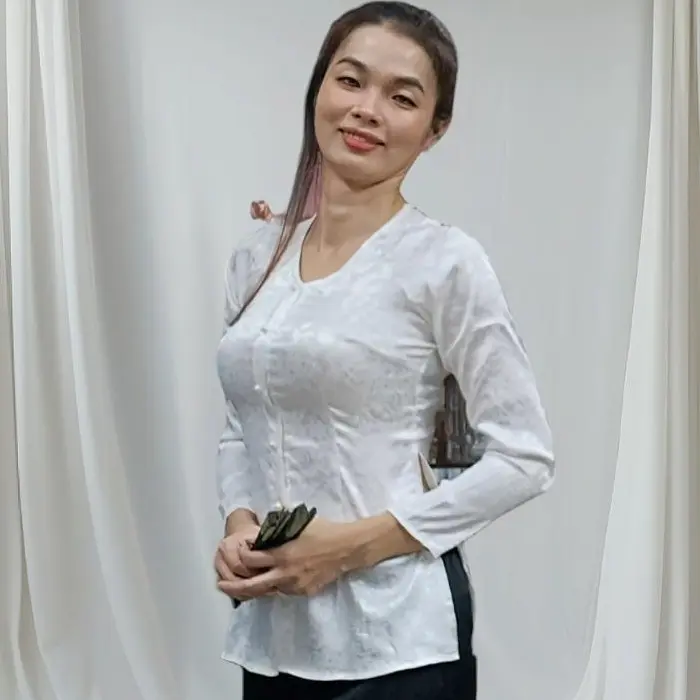 SÉT ÁO LẺ, QUẦN LẺ   BÀ BA CỔ TIM TRUYỀN THỐNG , ÁO VẢI GẤM 2 DA, DUYÊN DÁNG LỊCH LÃM,  PHONG CÁCH HIỆN ĐẠI , TRẺ CHUNG, DỄ THƯƠNG,MẪU MỚI NHẤT ,GIÁ RẺ Nữ Women 6