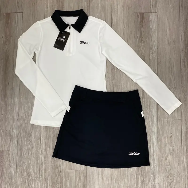 Sét thể thao nữ Titleist phù hợp chơi golf, tennis chất thun co giãn thấm hút mồ hôi 1