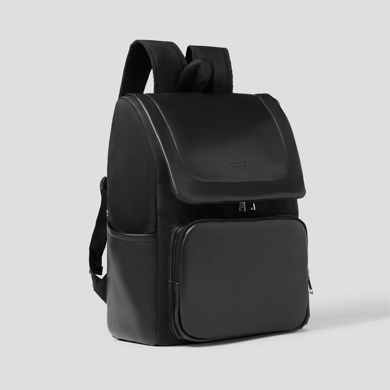 Balo Phối Da PAIX Đi Học Nam Nữ Đựng Laptop Thời Trang Unisex Chống Nước | Local Brand MIDORI M STUDIO