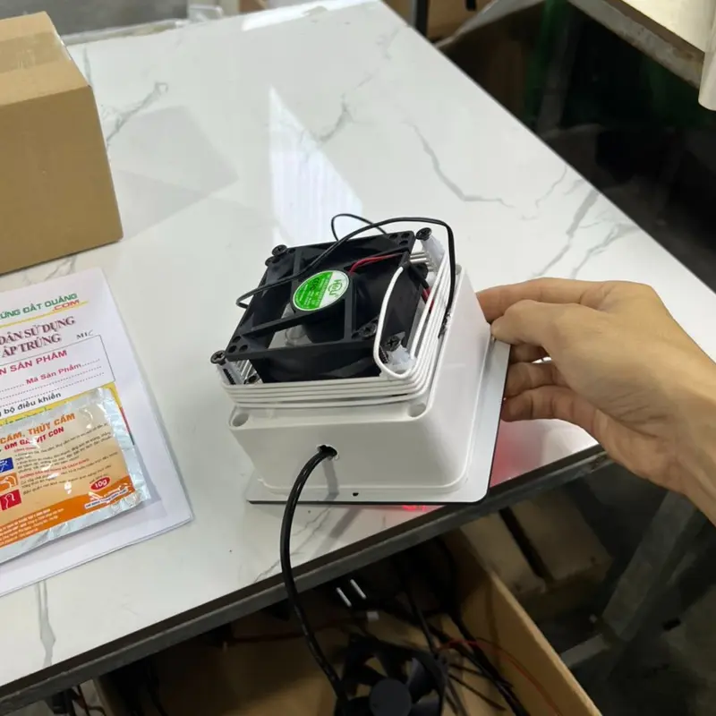 Máy ấp trứng gà tự động nhiệt độ thông minh chạy nhiệt cacbon 3
