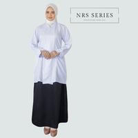 Gambar NRS Series - Baju PDH Putih Seragam Dinas PNS Tunik Setelan - hitam putih set rok, S dari NRS Series_NEW Kab. Tasikmalaya 1 Tokopedia