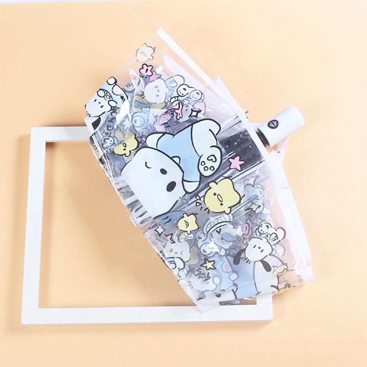 Product Introduction of Ô Trong Suốt Kuromi Hai Chiều Phong Cách Nhật Bản Mềm Mại Cho Bé Gái, Phim Hoạt Hình Anime Kuromi, Nhân Vật Nổi Tiếng Trên Internet Cinnamoroll Babycinnamoroll, Gấp Gọn, Thích Hợp Cho Học Sinh, Năm 2024 7