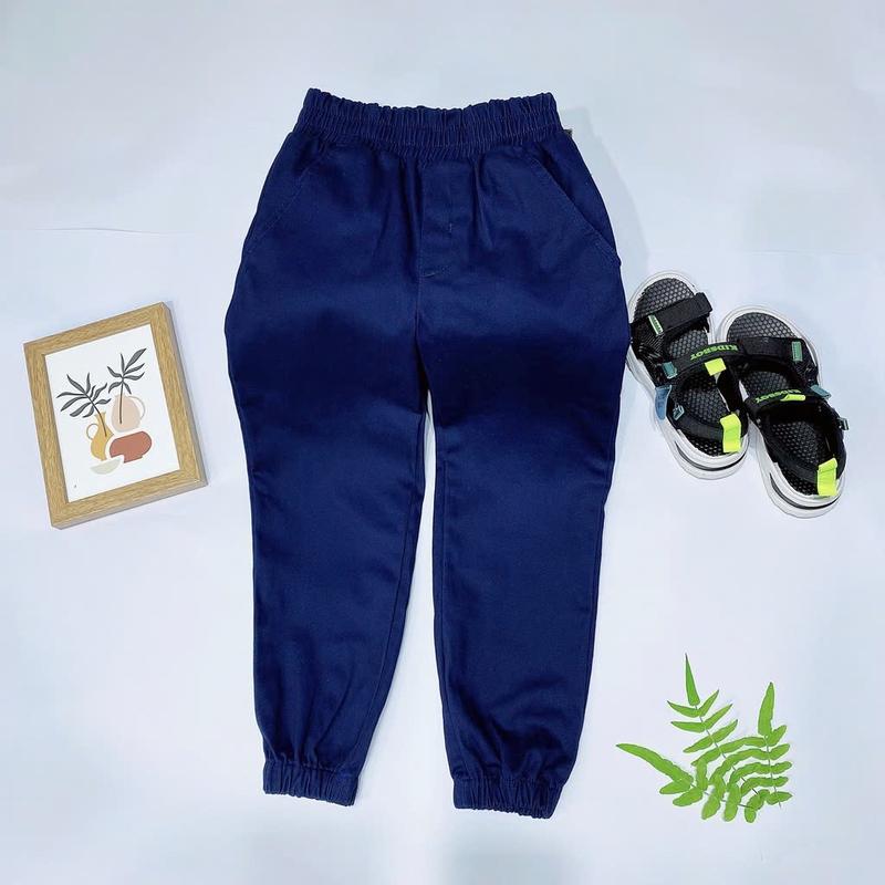  Quần Jogger Kaki cho bé trai bé gái ; chất kaki  co giãn dáng basic dễ phối đồ   từ 15-48kg   