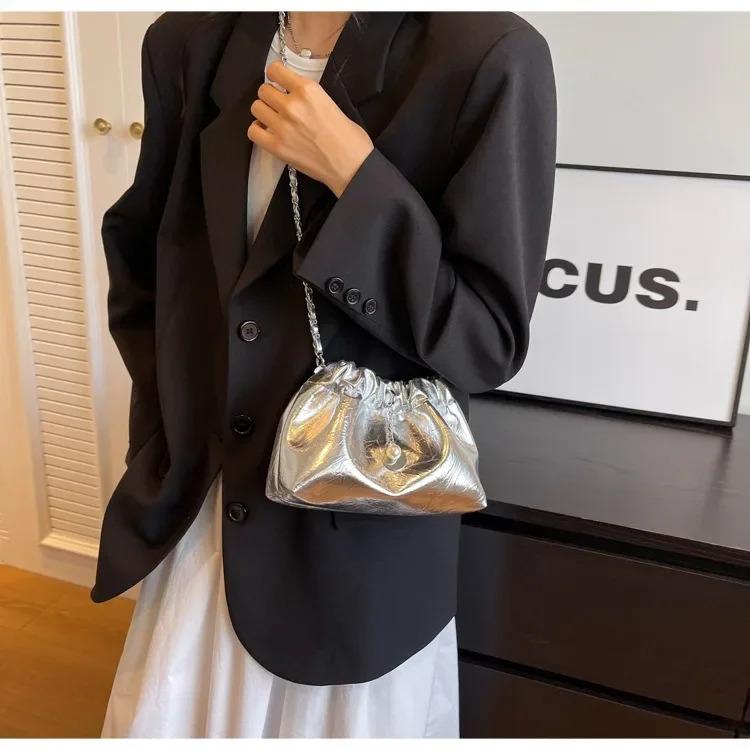 Product Introduction of Millennium Bag Women 2025 New High Sense Shoulder Bags Summer Chain Bag Fashion Bucket Bag Messenger Bags Purses Handbags 17