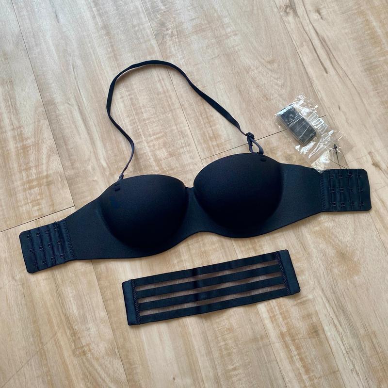 Pluffyschoice Lifestyle Bra Push UP Bh halter seamless invisible strapless Wanita Busa Dewasa 1
