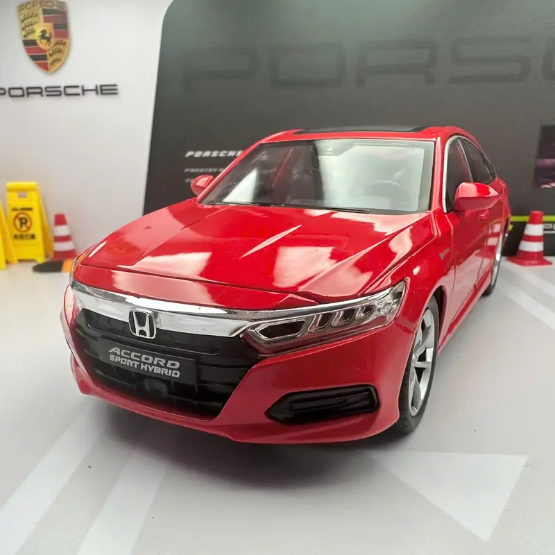 Xe mô hình Honda Accord Sport Hybrid tỉ lệ 1:24 hãng Chezhi có đèn và âm thanh 1