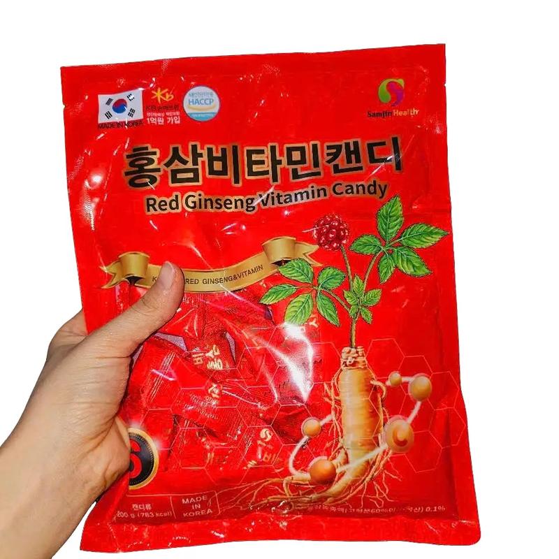 Kẹo sâm Vitamin Hàn Quốc 200g Tăng đề kháng
