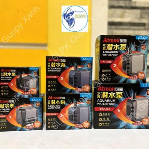 Máy Bơm Nước Hồ Cá ATMAN dòng S thế hệ mới dành cho hồ cá cảnh, hòn non bộ