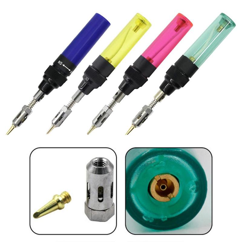 3 in 1 Gas Soldering Solder Iron Cordless Welding Pen Tool Torch ...