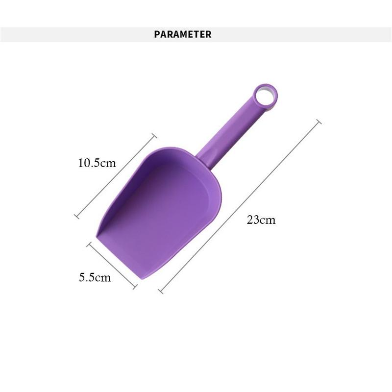 Practical Thickened Soil Scoop Plastic Ergonomic Flower Shovel Multifunctional Lightweight Garden Hand Shovel 2