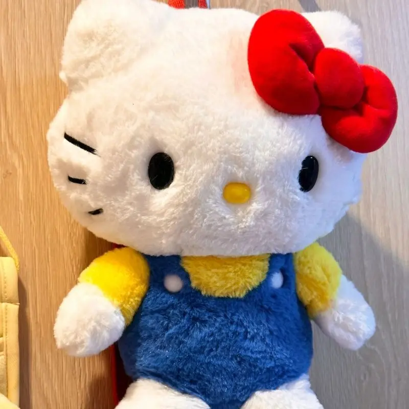 Cặp Sách, Thiết Kế Hello Kitty, Ba Lô Búp Bê, Búp Bê Nhồi Bông Chó Tai To Clow M, Túi Dễ Thương Bag Nữ Tote 4