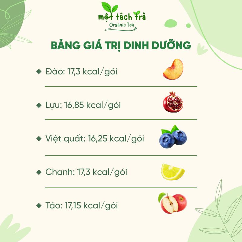 [TẶNG BÌNH] Trà Kombucha Mix Vị Chanh, Đào, Việt Quất, Táo, Lựu Thương Hiệu Bản F&B - Tặng BÌNH NGẪU NHIÊN 5
