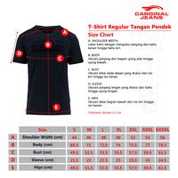 Gambar CDL T-Shirt Pria H0092P07A - L, Yellow dari Cardinal Official Kab. Bandung 5 Tokopedia