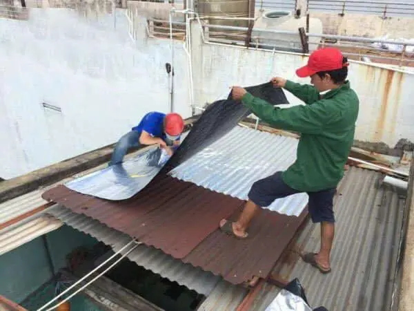 Tấm băng keo chống thấm, chống nóng 06 lớp Nhật Bản siêu dính 5