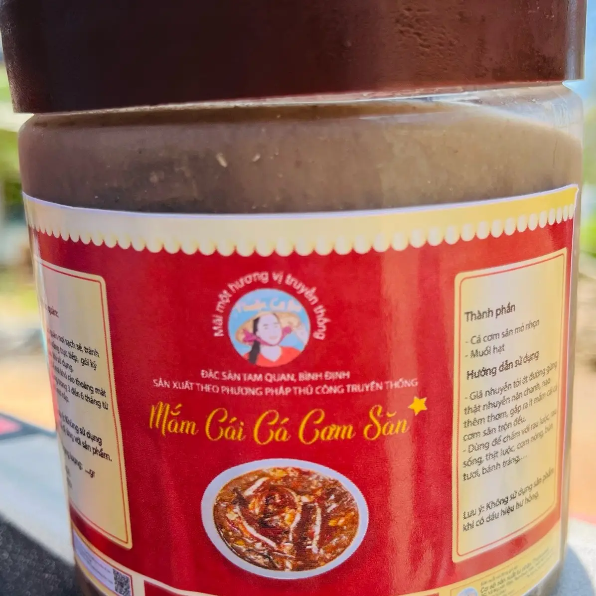Mắm cái cá cơm săn mỏ nhọn nguyên con 500g