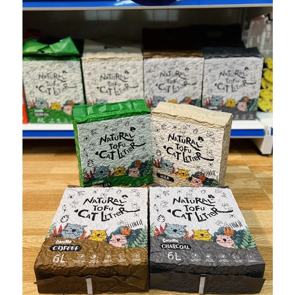 [ 6L ] Cát đậu nành Natural Tofu Catsme cho mèo