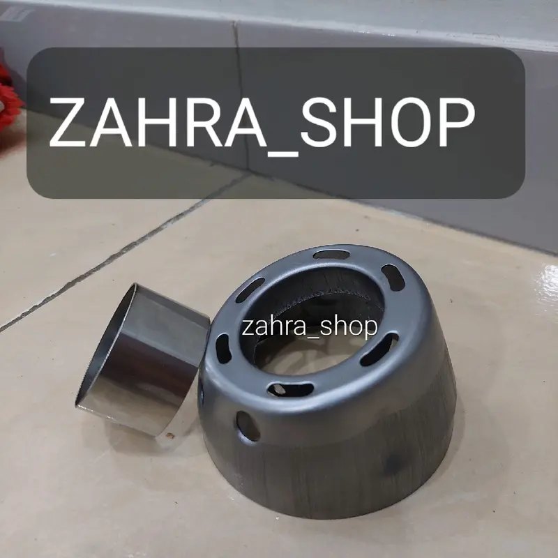 ENDMUFLER SEPAKET BUAT BIT DELUX/GENIO/SCOPY ENDMUFLER NYA MASIH BAHAN YA BELUM DI CAT 0