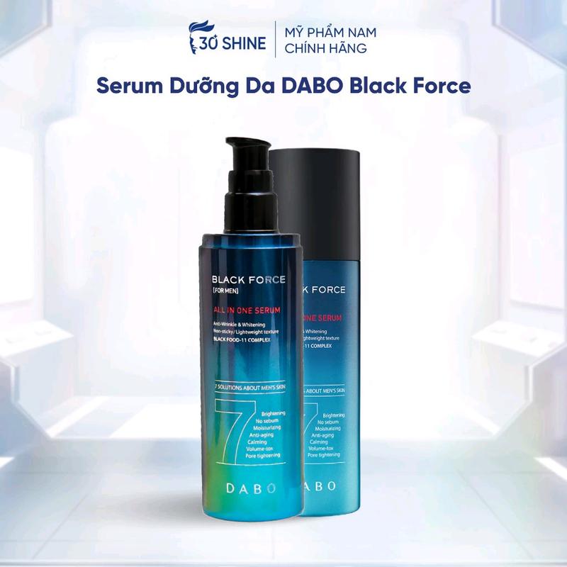 Tinh Chất Dưỡng Da Cho Nam DABO BLACK FORCE SERUM FOR MEN 120ml