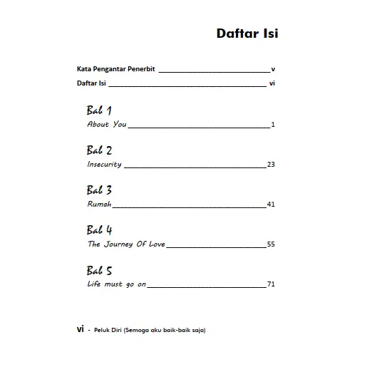 Buku Self Healing - Peluk Diri Semoga Aku Baik-Baik Saja