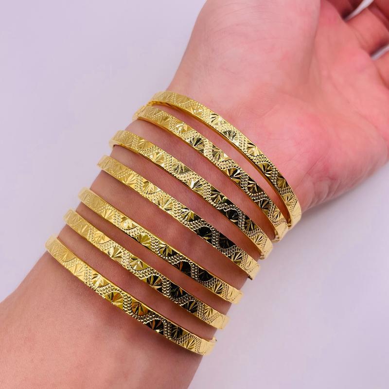 Lắc tay ximen 4 li Vòng tay ximen chất liệu titan không phai màu không rỉ sét Vòng ximen chuẩn màu 18k trangsucmoiluatuoi.RIN