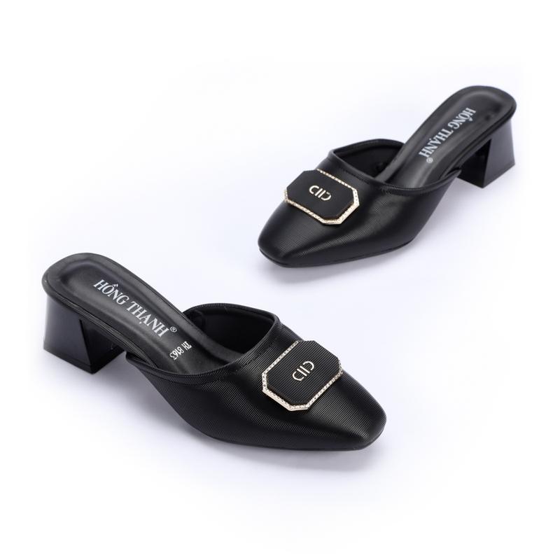 HỒNG THẠNH - DÉP MULES MANG NÉT ĐƠN GIẢN ,THANH LỊCH - 8163 3