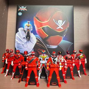 Super Sentai Pirates Sentai Gokai Red Key Limited Edition, หม้อแปลงจำนวนมาก, ของแท้, เวอร์ชัน ME, สามารถยิงออกมาได้, พวงกุญแจ DIY