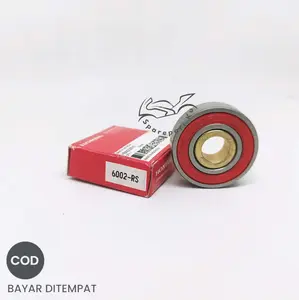 (GROSIR) AHM LAHER 6002 + BOS KUNINGAN LAHER CVT HONDA BEAT VARIO SCOOPY SPACY FI LAMA BARU / LAHER RODA DEPAN / BAMBU PULY / AS PULI PULLEY BLOK CVT BIT CARBU KARBU 10 PCS MURAH / KLAHAR LAHAR BELAKANG