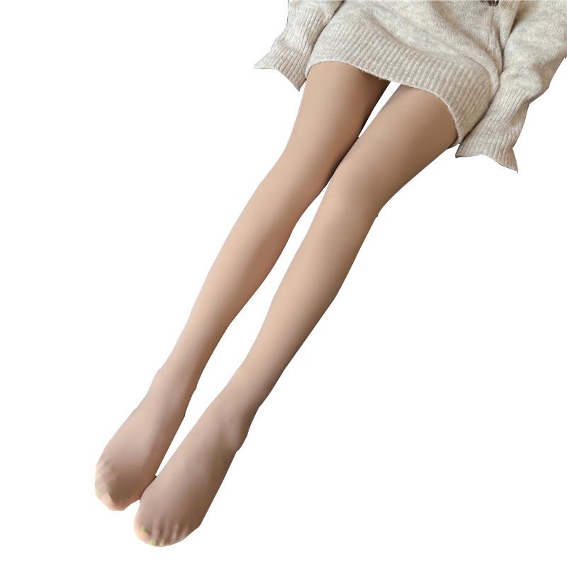 Autumn and Winter New Water Light Pants Artifact Outer Wear Nude Feel One-Piece Trousers Single Layer Fresh-Colored Pantyhose Women's Leggings Wholesale 4