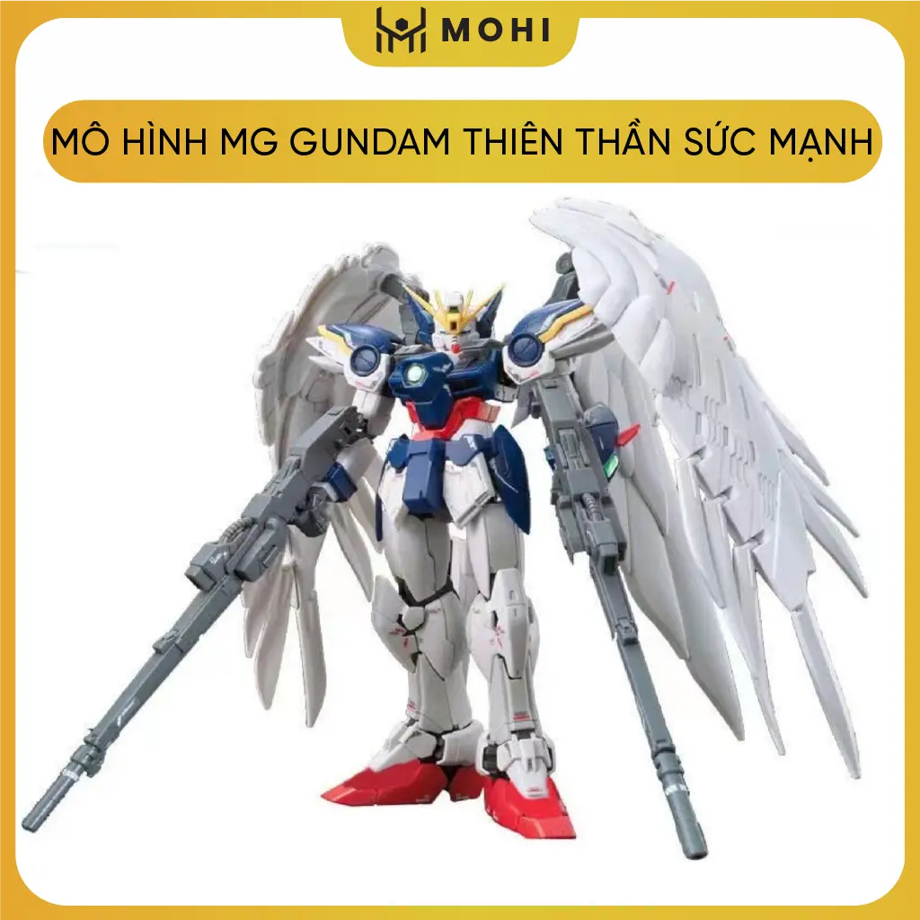 [Có BOX] - Mô hình HG Gundam Thiên thần sức mạnh HG1 / 144 Mã 6601 cao 18cm - nặng 150 gram - Figure Gundam - Có hộp màu Đồ Chơi Toy