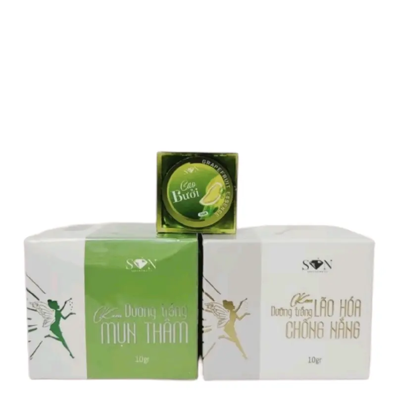 COMBO Kem Face Nám SON Phiên Bản Mới Cô Tiên Miền Tây Kèm Cao Bưởi 2