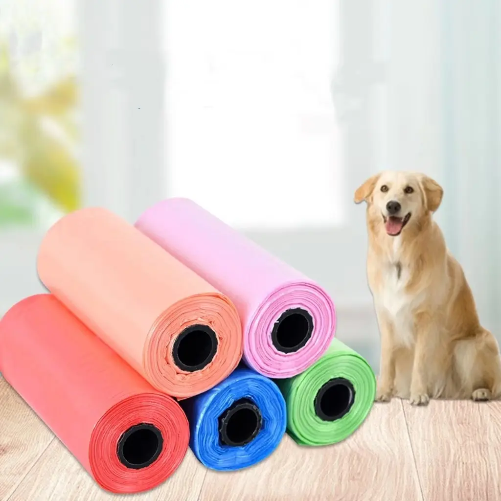 Kantong Sampah Kucing Plastik Roll 15/POOP BAG Organik Biodegradable Murah
