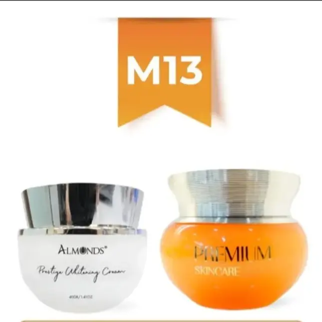 Combo kem sen tuyết (mới) và kem cam Almonds dưỡng ngày đêm cho da sạm nám