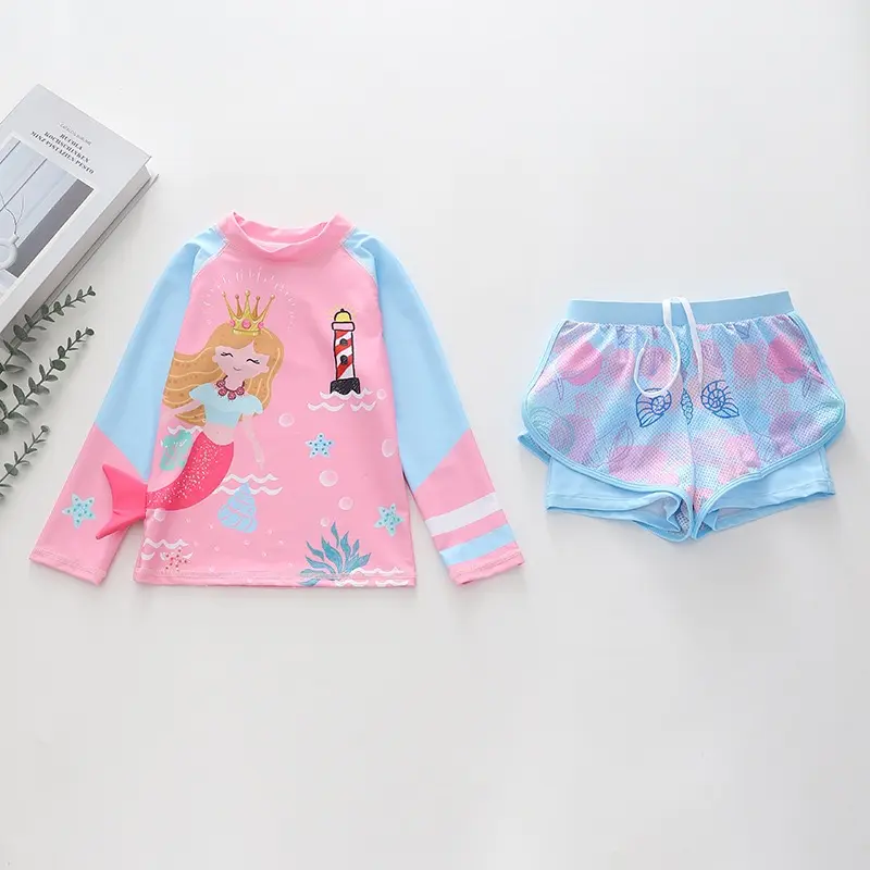 [HỎA TỐC] Đồ bơi cho bé gái chống tia UV Hàng loại 1 Bikini đi biển bé gái 6