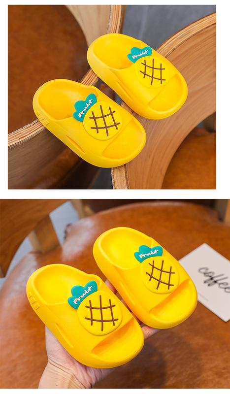 Product Introduction of Summer Non-Slip Thickened Cartoon Cute Girls' Baby Kindergarten Boys' Indoor Children's Slippers 23