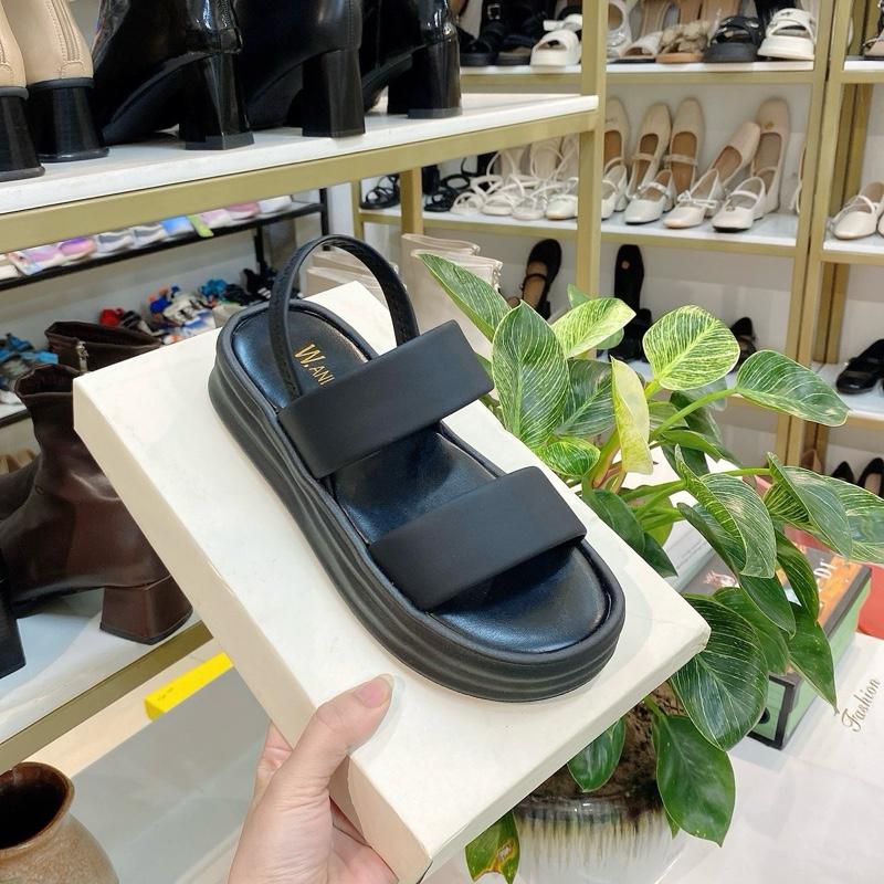 SANDAL QUAI HẬU ĐẾ BẰNG QUAI NGANG CAO CẤP SIÊU ÊM MỀM 4