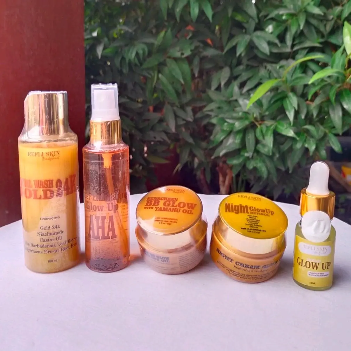 Refli Skin Paket Whitening Glow Up 7hari