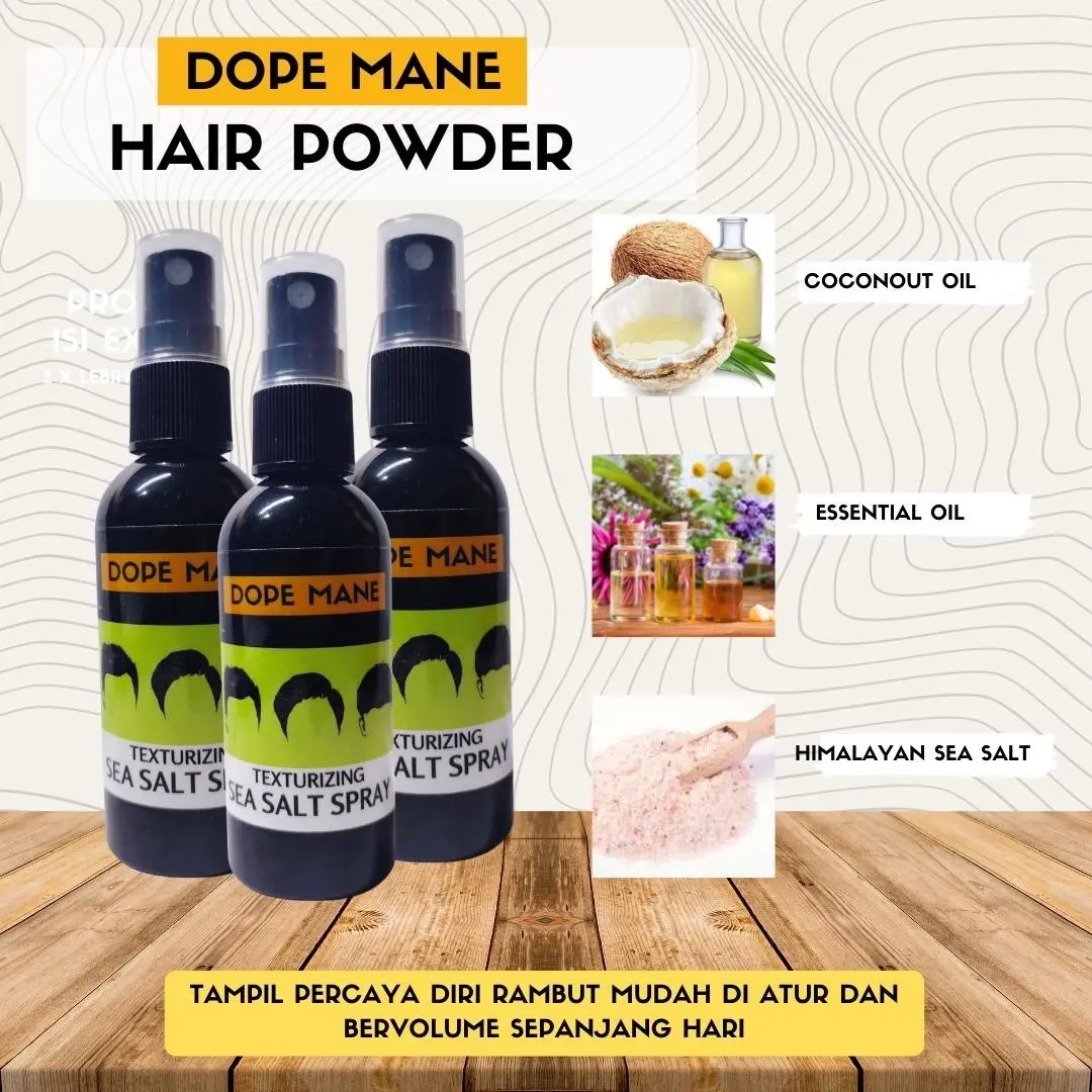 Dope Mane Sea Salt Spray Organic Hair Styling