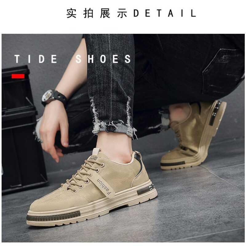 Product Introduction of Men's Autumn New Casual Outdoor Work Safety Shoes Non Slip Sneakers for Men Lace Up Walking Flats atillas Hombre 22
